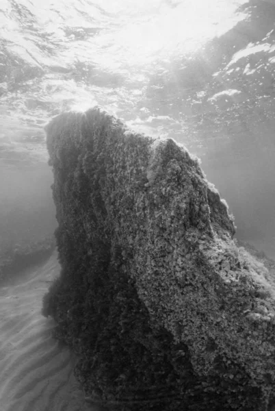 Italy Mediterranean Sea Calabria Briatico Photo View Irene Rock Which — Stock Photo, Image