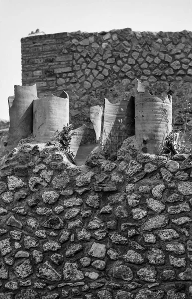 Italien Pompei Romerskt Hus Film Scan — Stockfoto