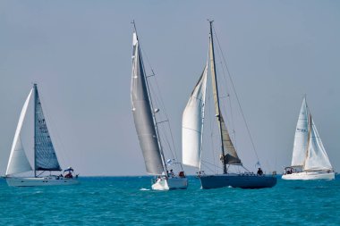 İtalya, Sicilya, Akdeniz, yelkenli yarışı