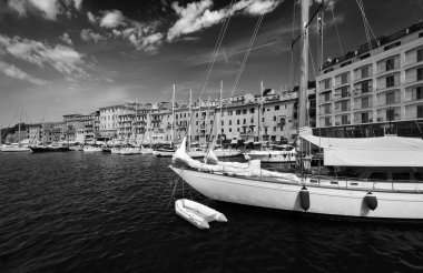 İtalya, Toskana, elba Adası, lüks yatların portoferraio Port göster