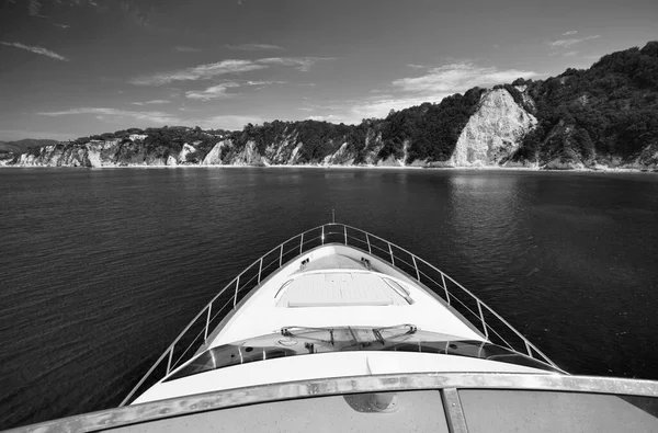 Ιταλία Τοσκάνη Νήσος Έλμπα Θέα Της Ακτής Από Ένα Πολυτελές — Φωτογραφία Αρχείου