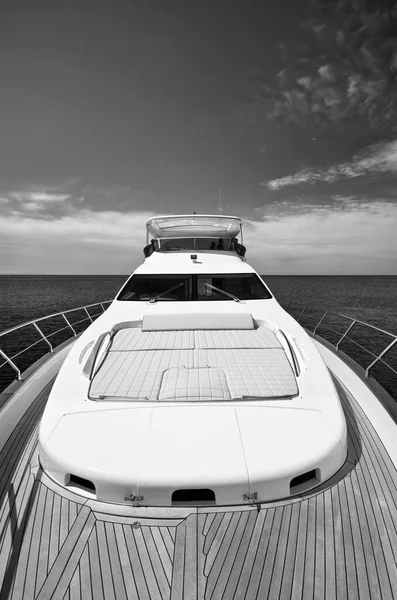 Italy Tuscany Elba Island Luxury Yacht Azimut — Stock Photo, Image