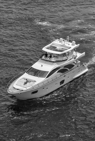 Olaszország Földközi Tenger Luxus Yacht — Stock Fotó