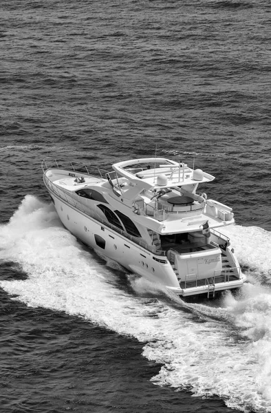 Olaszország Földközi Tenger Luxus Yacht — Stock Fotó