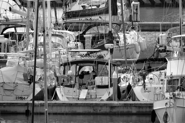 Italie Sicile Méditerranée Marina Ragusa Province Raguse Mai 2023 Yachts — Photo