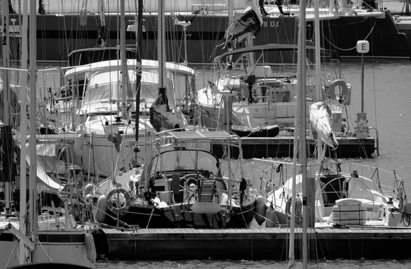 Italie Sicile Méditerranée Marina Ragusa Province Raguse Mai 2023 Yachts — Photo