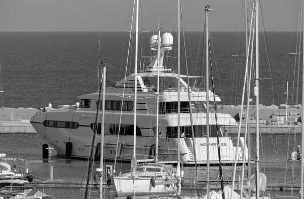 Talya Sicilya Akdeniz Marina Ragusa Ragusa Eyaleti Haziran 2023 Limana — Stok fotoğraf