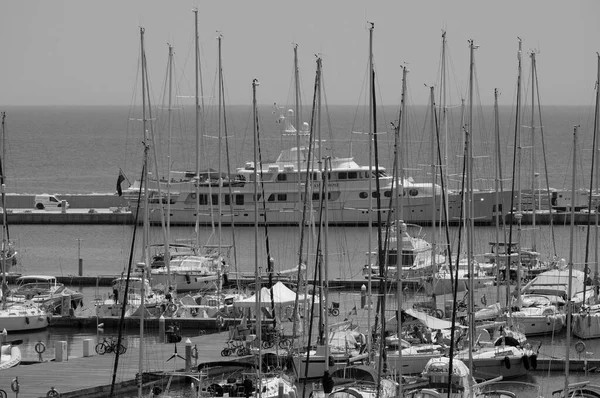 Włochy Sycylia Morze Śródziemne Marina Ragusa Prowincja Ragusa Czerwca 2023 — Zdjęcie stockowe