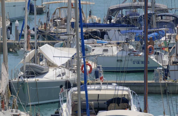 Olaszország Szicília Földközi Tenger Marina Ragusa Ragusa Tartomány Július 2023 — Stock Fotó