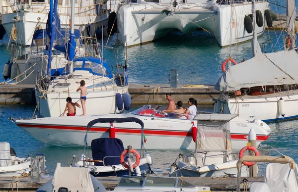 Italia Sicilia Mar Mediterráneo Marina Ragusa Provincia Ragusa Julio 2023 — Foto de Stock