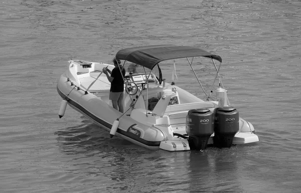 Talya Sicilya Akdeniz Marina Ragusa Ragusa Ili Temmuz 2023 Limanda — Stok fotoğraf