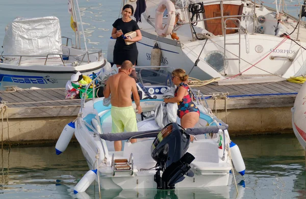 Italia Sicilia Mar Mediterraneo Marina Ragusa Provincia Ragusa Luglio 2023 — Foto Stock