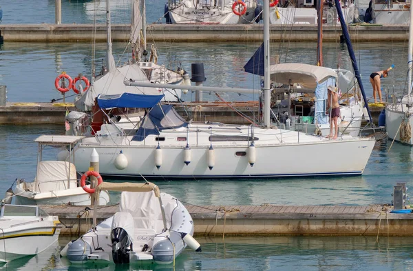 Italië Sicilië Middellandse Zee Marina Ragusa Provincie Ragusa Juli 2023 — Stockfoto