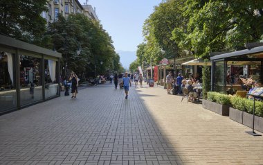 Bulgaristan, Sofya; 22 Eylül 2023, Vitosha Bulvarı - EDITORIAL