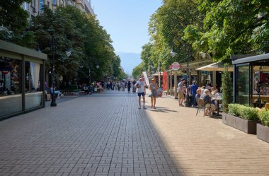 Bulgaristan, Sofya; 22 Eylül 2023, Vitosha Bulvarı - EDITORIAL