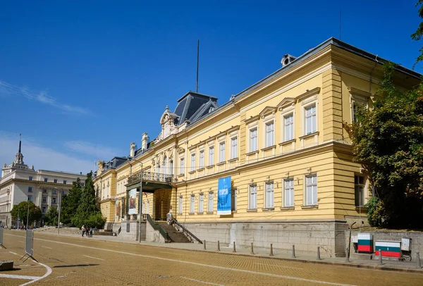 Bulgarie Sofia Septembre 2023 Vue Sur Façade Palais Royal Aujourd — Photo