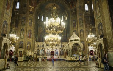 Bulgaristan, Sofya; 22 Eylül 2023, Alexander Nevskij Katedrali - EDITORIAL