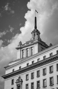 Bulgaristan, Sofya, eski bina cephesi