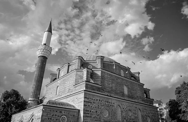 Bulgária Szófia Kilátás Bania Bai Mecset Belvárosában — Stock Fotó