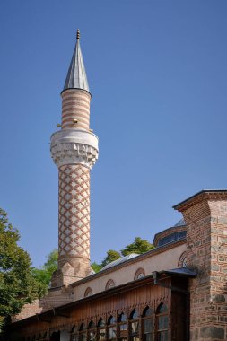 Bulgaristan ve Filibe şehir merkezindeki Djumaya Camii manzaralı