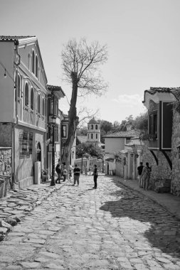 Bulgaristan, Filibe; 23 Eylül 2023, eski kentin merkez caddesinde yaşayan insanlar - EDITORIAL