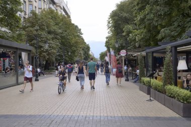 Bulgaristan, Sofya; 24 Eylül 2023, Vitosha Bulvarı - EDITORIAL