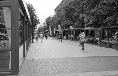 Bulgaristan, Sofya; 24 Eylül 2023, Vitosha Bulvarı - EDITORIAL