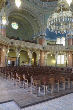 Bulgaristan, Sofya; 24 Eylül 2023, sinagogdaki insanlar - EDITORIAL