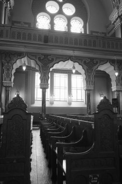 Bulgaristan, Sofya; sinagogun iç kısımları 