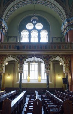 Bulgaristan, Sofya; sinagogun iç kısımları 