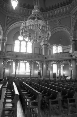 Bulgaristan, Sofya; sinagogun iç kısımları 