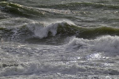 İtalya, Sicilya Kanalı, kışın sert Akdeniz