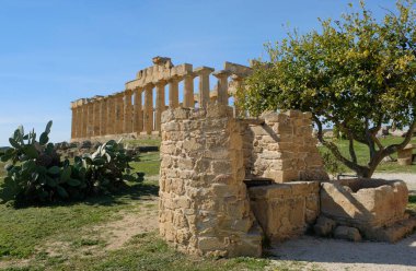 İtalya, Sicilya, Selinunte, Yunan Hera Tapınağı (MÖ 409).)