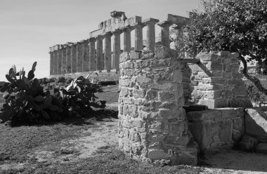 İtalya, Sicilya, Selinunte, Yunan Hera Tapınağı (MÖ 409).)