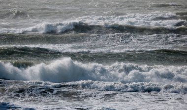 İtalya, Sicilya Kanalı, kışın sert Akdeniz