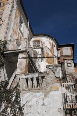 Bulgaristan, Filibe; kentin orta caddesindeki eski bir yerleşim yeri 