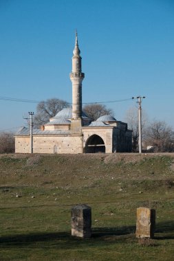 Türkiye, Edirne, Gazi Mihal Camii 'nin manzarası