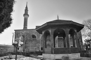 Türkiye, Edirne, Gazi Mihal Camii 'nin manzarası