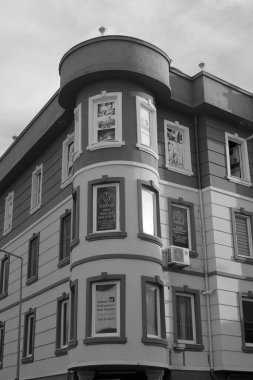 Türkiye, Edirne; 7 Mart 2025, barok bina cephesi - EDITORIAL