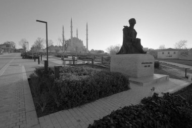 Türkiye, Edirne, Selimiye Camii 'nin manzarası)
