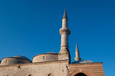 Türkiye, Edirne, eski cami manzarası (Eski Camii)