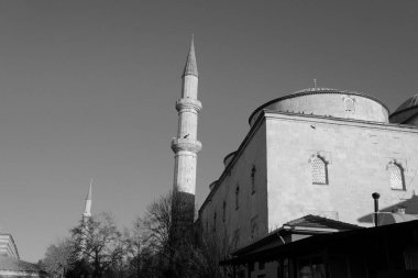 Türkiye, Edirne, eski cami manzarası (Eski Camii)