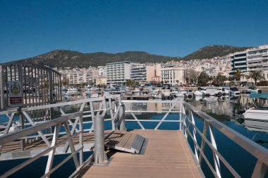 Yunanistan, Kavala ve kentin panoramik manzarası