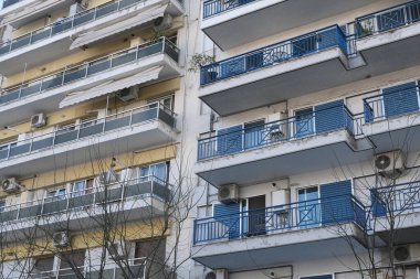 Yunanistan, Selanik; kentin orta caddesindeki Yunan daireleri