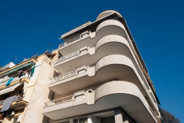 Yunanistan, Selanik; kentin orta caddesindeki Yunan daireleri