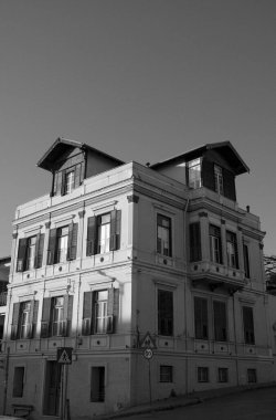 Yunanistan, Selanik; kentin merkez caddesindeki eski bina