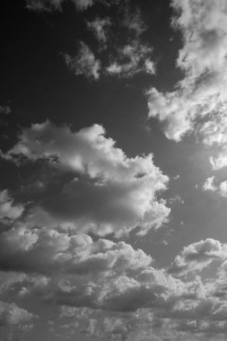 İtalya, Sicilya, gökyüzündeki bulutlar