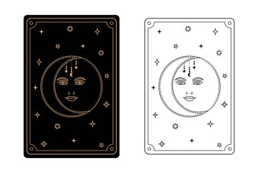 Tarot kartı ayı. Tarot kartlarının en büyük arcana 'sı..