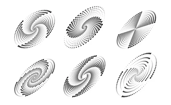 Beyaz arkaplanda siyah ve sarı renkli yarım tonlu girdap şekilleri var..
