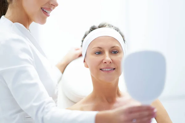 Scene Medical Cosmetology Treatments Botulinum Injection High Quality Photo — Stockfoto
